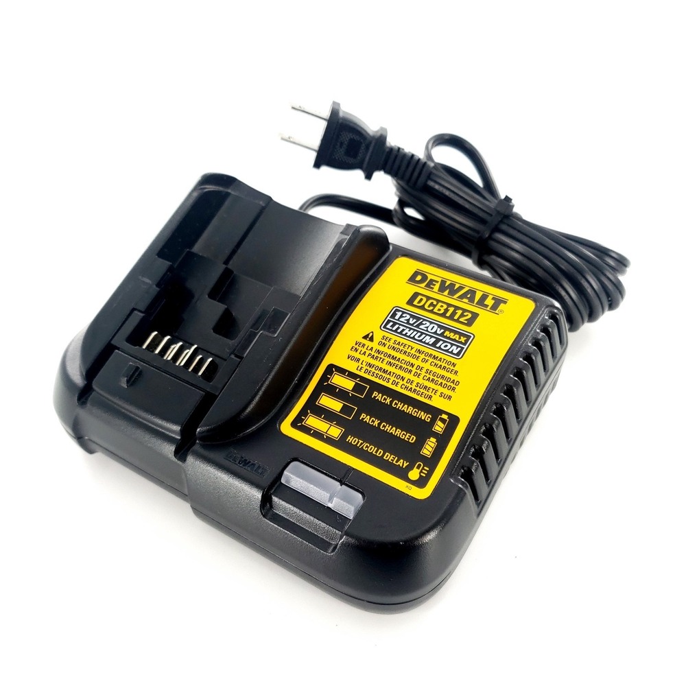 Genuine DeWalt DCB112 12V & 20V Max Li-ion Battery Charger OEM Tested & Works